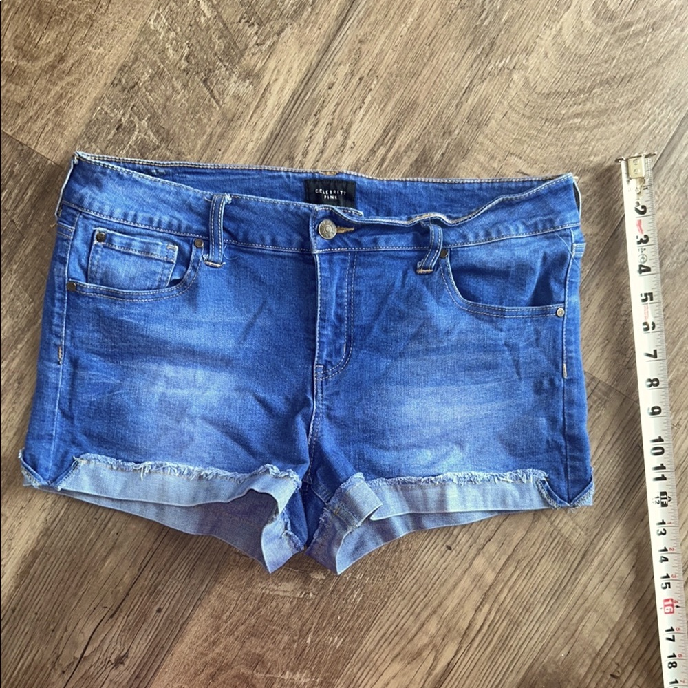 Women’s Blue Denim STRECH Shorts